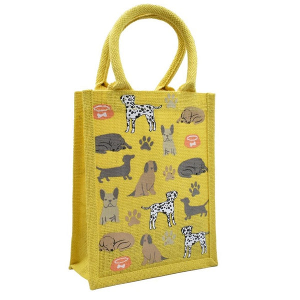 Small Dogs Shopping Jute Bag