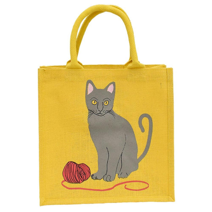 Cat Jute Shopping Bio-degradable Bag 30cm x 30cm x 20cm