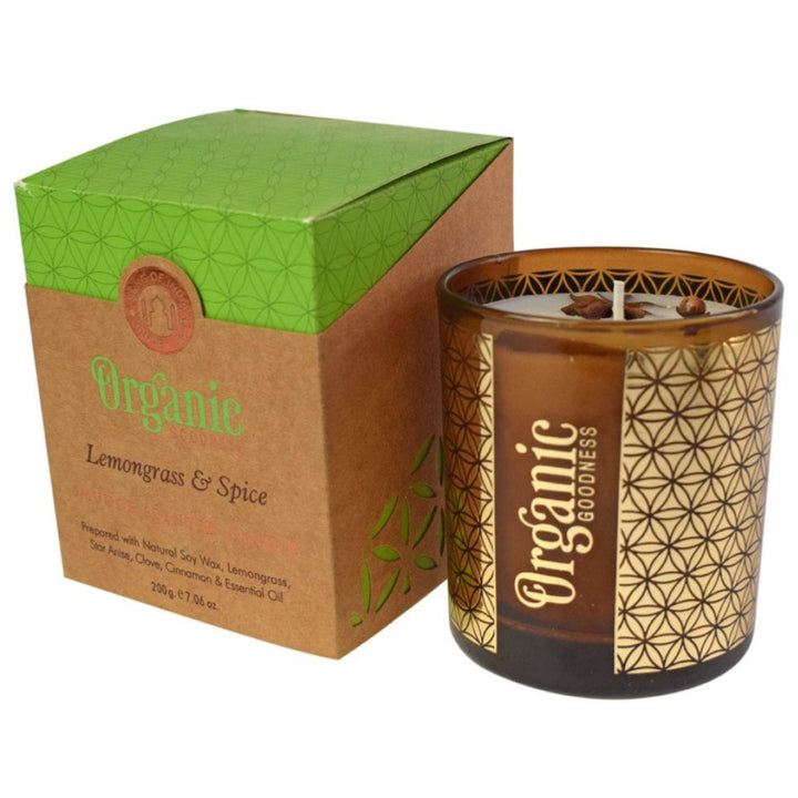 Candle - Lemongrass & Spice Scent - Voyage Fair Trade