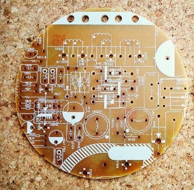 A Computer Circuit Board Coaster