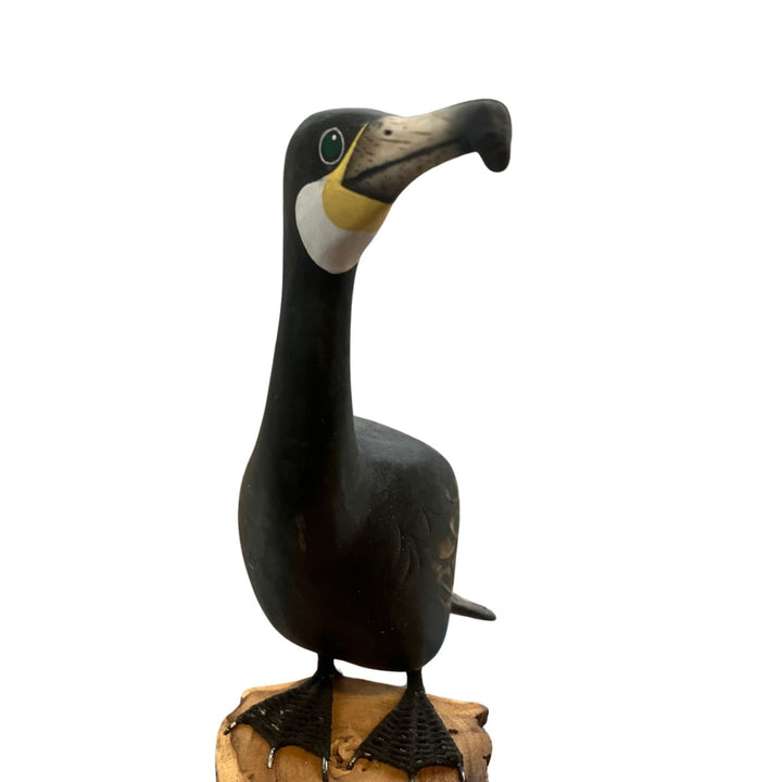 Close up of Cormorant Head Ornament