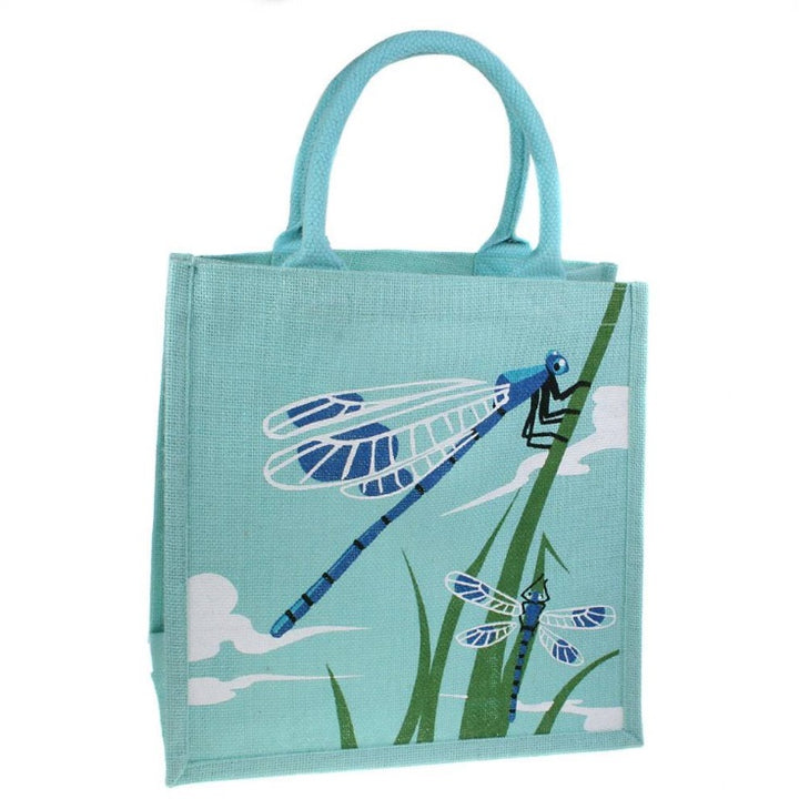Dragonflies Shopping Jute Bag - Voyage Fair Trade