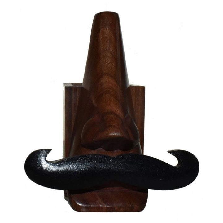 Moustache Spectacle Stand with Pen Pot - Voyage Fair Trade