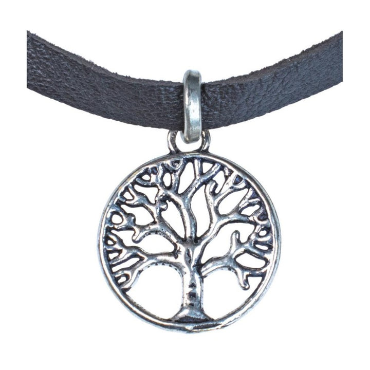 Choker Necklace Tree of Life Pendant - Voyage Fair Trade