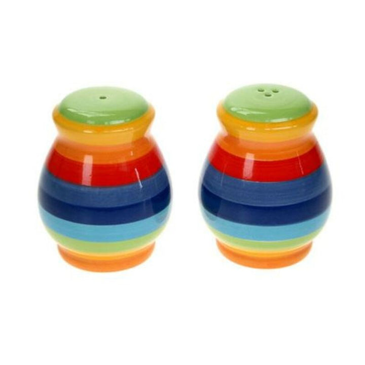 Rainbow Ceramics Salt & Pepper Shakers