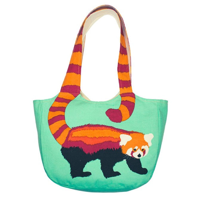 Red Panda Shoulder Bag - Voyage Fair Trade