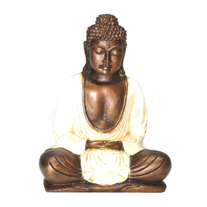 Resin White Thai Buddha