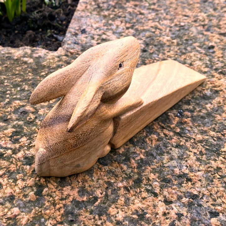 Wooden Mouse Door Stop - Voyage Fair Trade