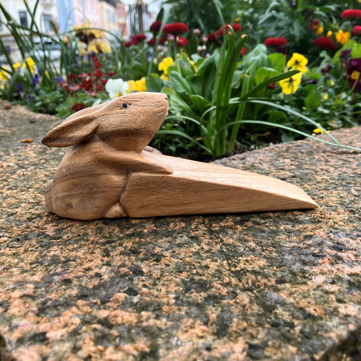 Wooden Mouse Door Stop - Voyage Fair Trade