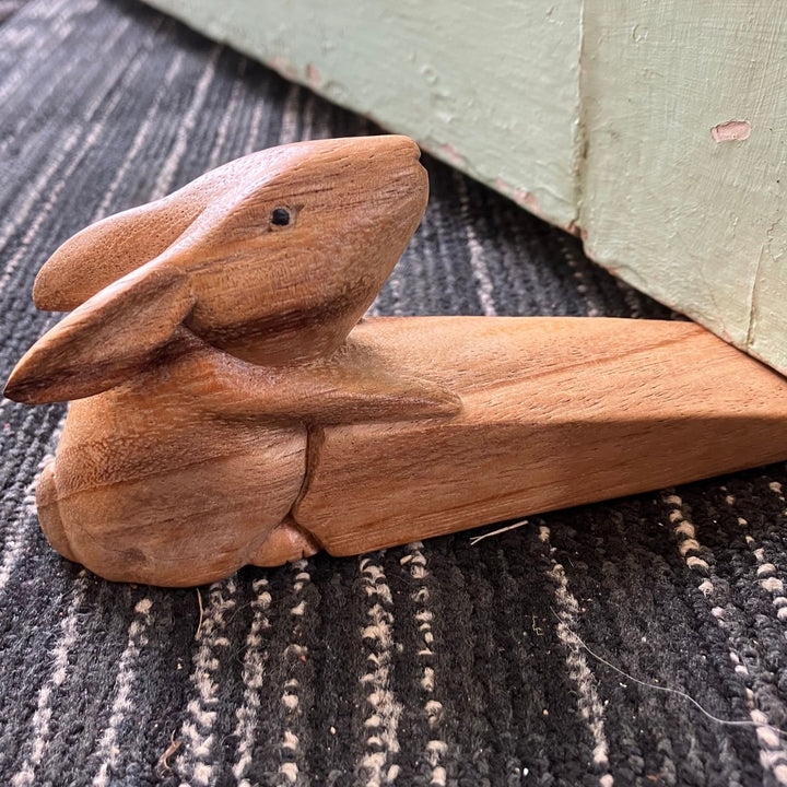 Wooden Mouse Door Stop - Voyage Fair Trade