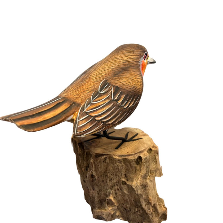 Wooden Robin Ornament - Voyage Fair Trade