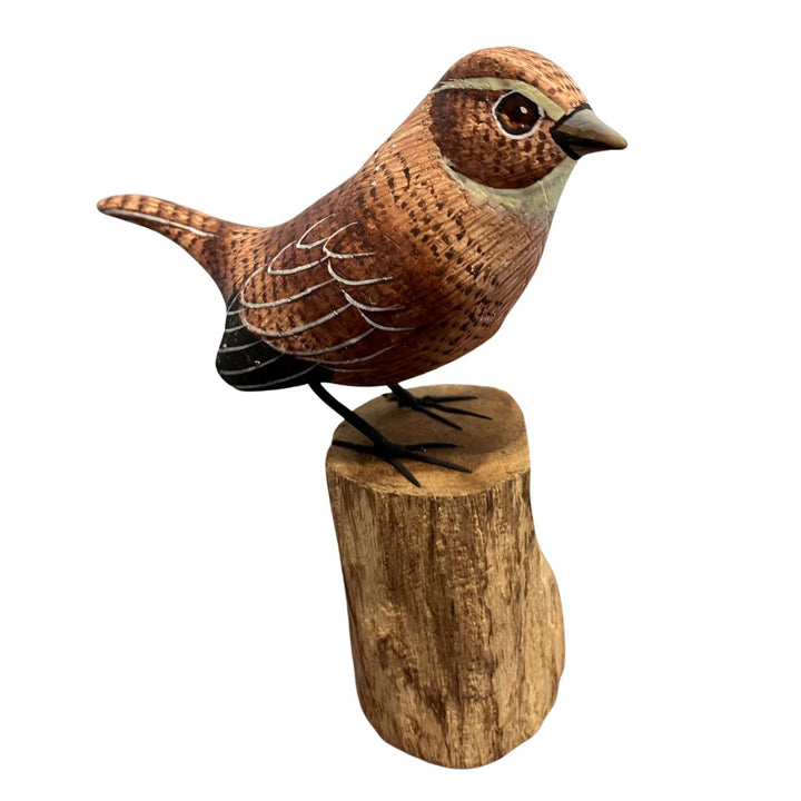 Wren Wooden Ornament