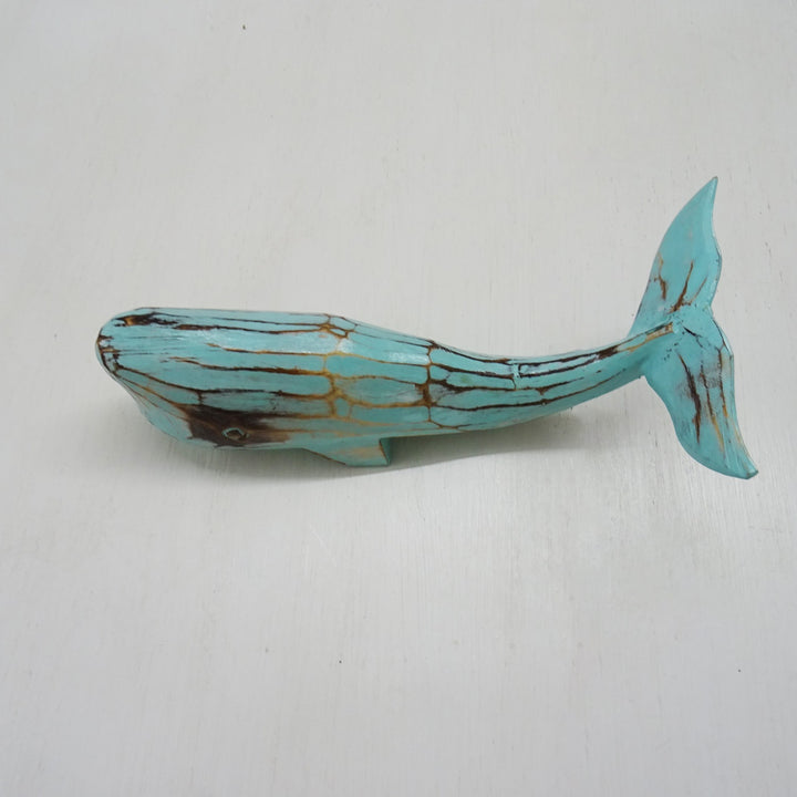 Wooden Whale Ornament - Voyage Fair Trade