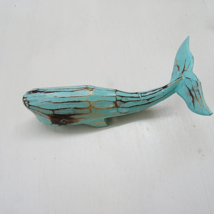 Wooden Whale Ornament - Voyage Fair Trade