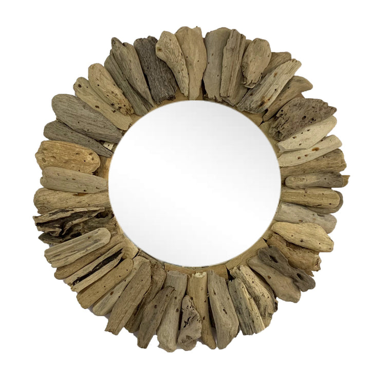 Driftwood Circular Mirror