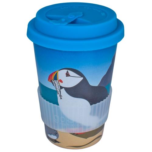 Reusable Puffin Travel Cup - Voyage Fair Trade