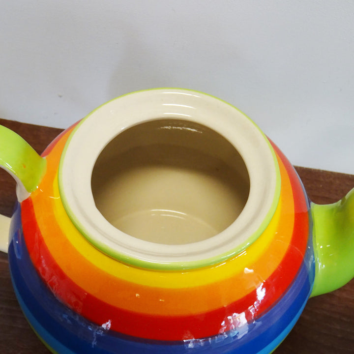 Large Rainbow Teapot