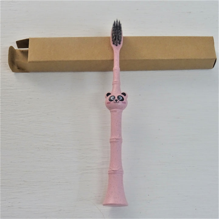 Panda Wheat Straw Toothbrush - Voyage Fair Trade