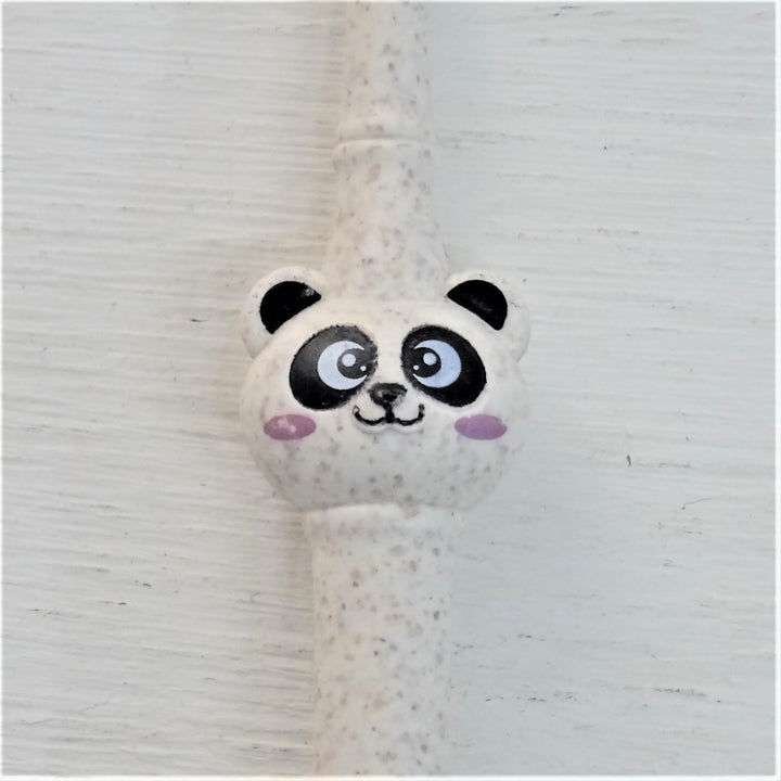 Panda Wheat Straw Toothbrush - Voyage Fair Trade