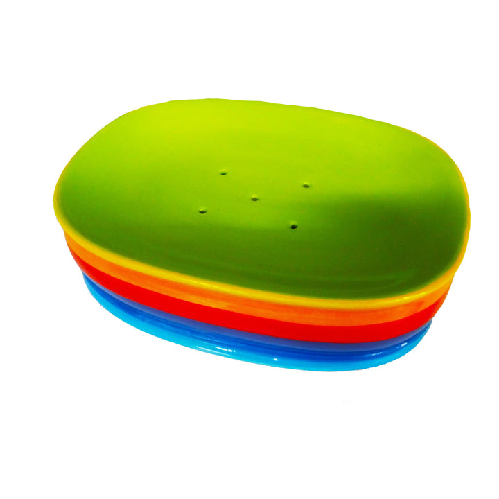 Rainbow Ceramic Soap Dish
