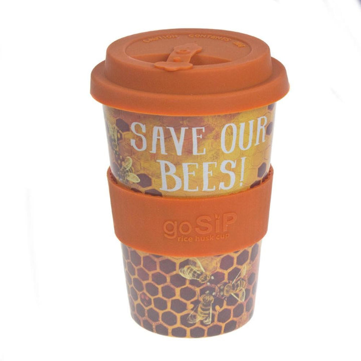 Reusable Save Our Bees Travel Cup - Voyage Fair Trade
