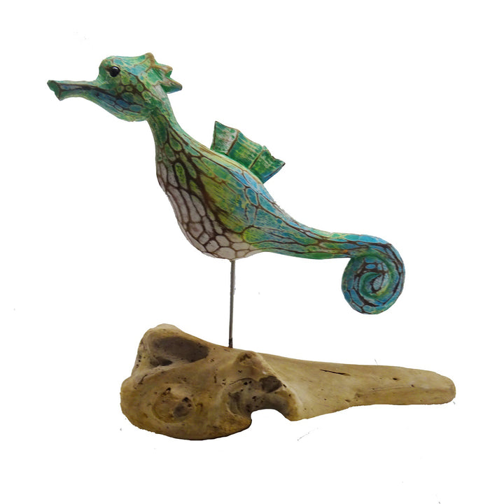 Seahorse on Driftwood - Voyage Fair Trade