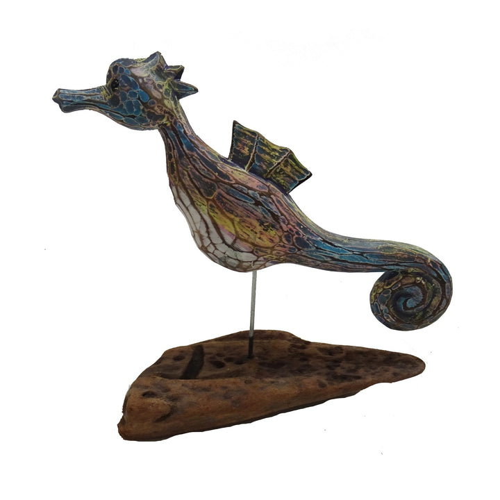 Seahorse on Driftwood - Voyage Fair Trade