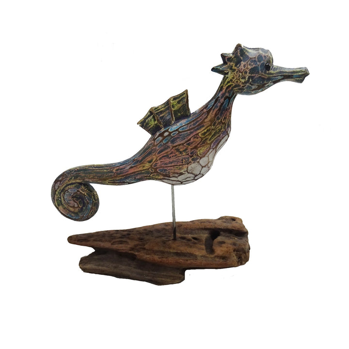 Seahorse on Driftwood - Voyage Fair Trade