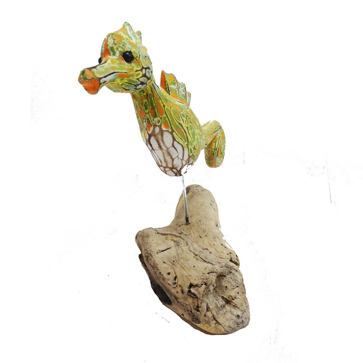 Seahorse on Driftwood - Voyage Fair Trade