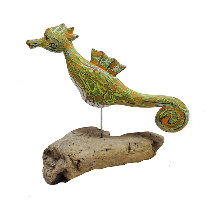 Seahorse on Driftwood - Voyage Fair Trade