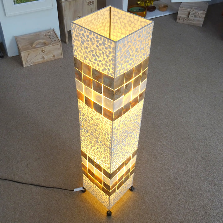 Large Shell Mosaic Lamp - Voyage Fair Trade