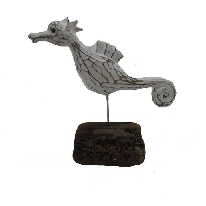 Seahorse on Driftwood - Voyage Fair Trade