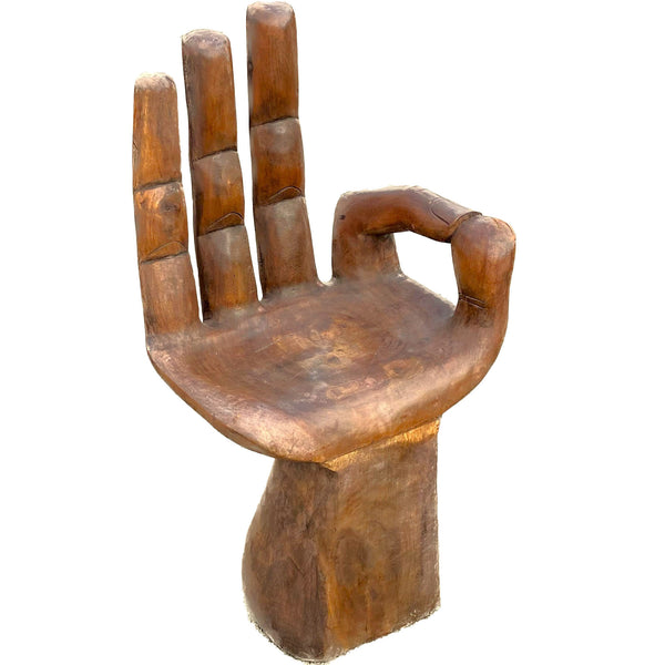 Wooden Hand Chair - Voyage Fair Trade